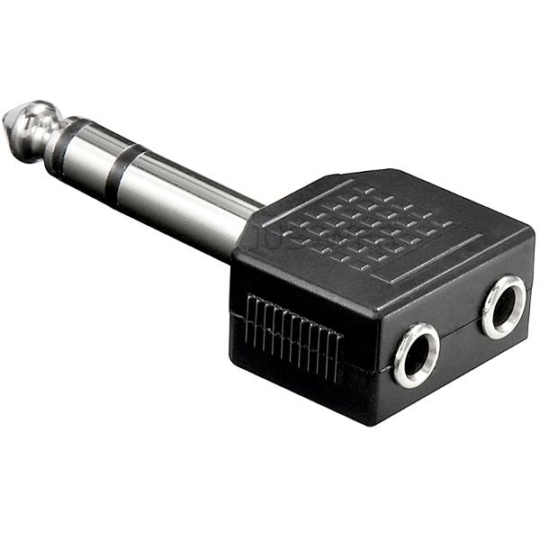 3.5mm Auf 6.35mm Adapter Adapter 3,5mm Klinkenstecker Auf 6,35 Buchse Stereo - Musikhaus Für Kopfhörer Gitarre
